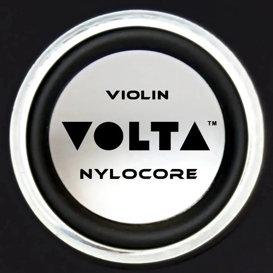 Corde C pour violon Volta Nylocore 4/4, âme en nylon avec enroulement argenté