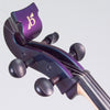 Violonchelo eléctrico Bridge Draco, acabado en color violeta/verde