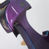 Violonchelo eléctrico Bridge Draco, acabado en color violeta/verde