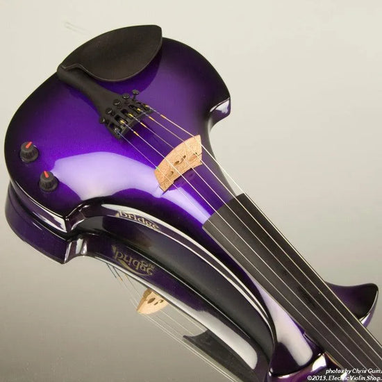 Bridge Lyra Purple Dragon custom model - Electric Violin Shop