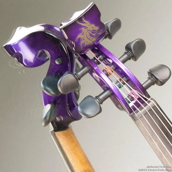 Bridge Lyra Purple Dragon custom model - Electric Violin Shop