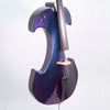 Violonchelo eléctrico Bridge Draco, acabado en color violeta/verde