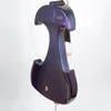 Violonchelo eléctrico Bridge Draco, acabado en color violeta/verde