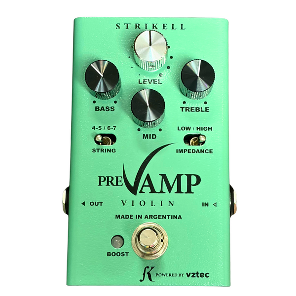 Strikell PreVamp Violin preamplifier for violins | Electric Violin