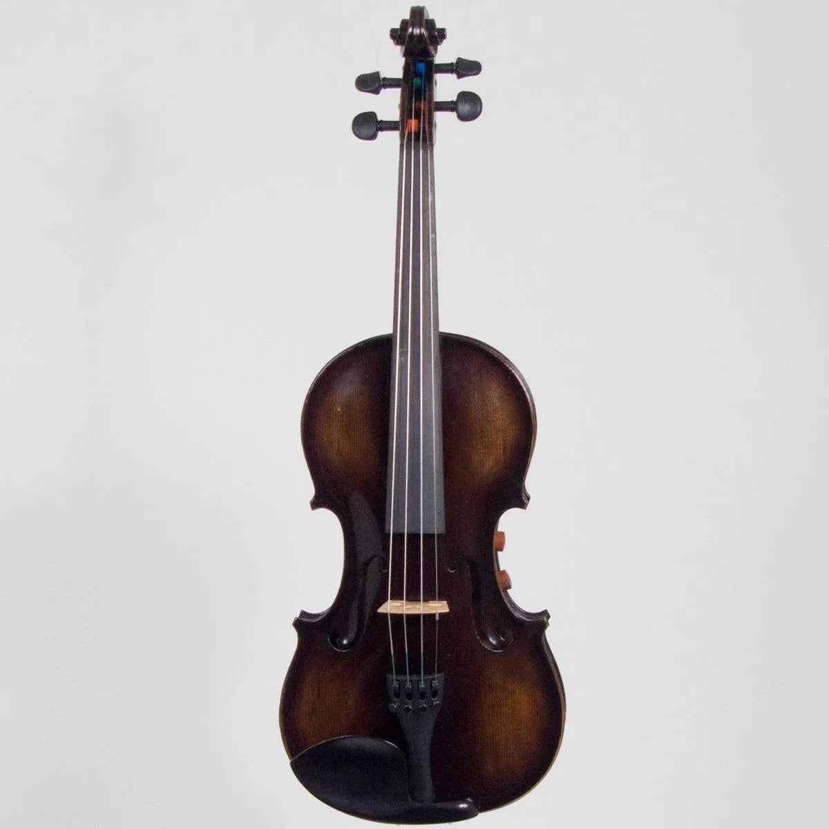 Realist RV4PeBA Pro Ac-El Violin with Instant Active, Trans Black finish & Wittner Finetune Pegs - Electric Violin Shop