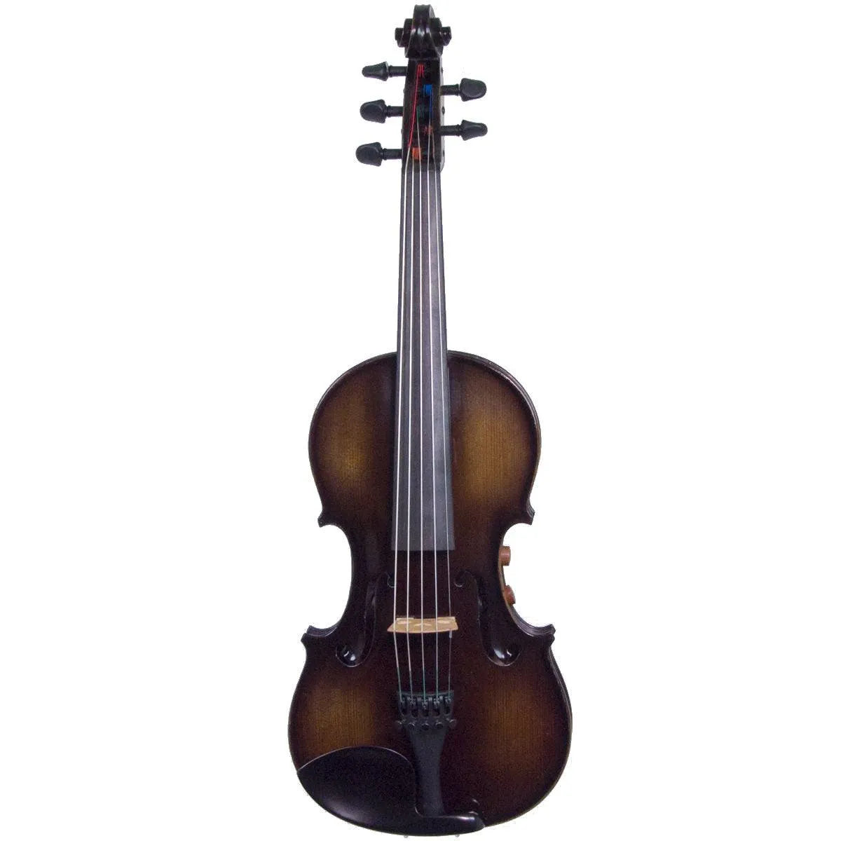 Realist RV5PeBA Pro Ac-El Violin with Instant Active, Trans Black finish & Wittner Finetune Pegs - Electric Violin Shop