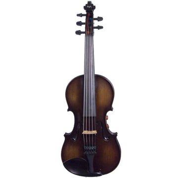 Realist RV5PeBA Pro Ac-El Violin with Instant Active, Trans Black finish & Wittner Finetune Pegs - Electric Violin Shop