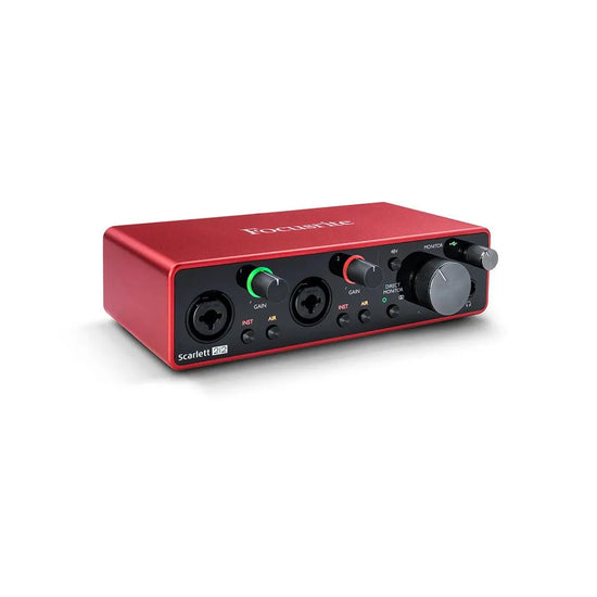 Focusrite Scarlett 2i2 2-Channel USB Audio Interface - Electric Violin Shop