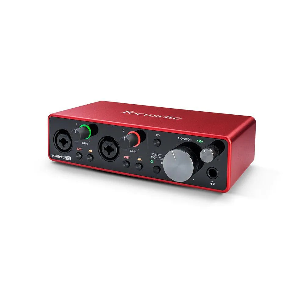 Focusrite Scarlett 2i2 2-Channel USB Audio Interface - Electric Violin Shop