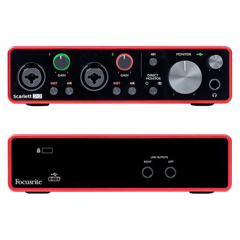 Focusrite Scarlett 2i2 2-Channel USB Audio Interface - Electric Violin Shop