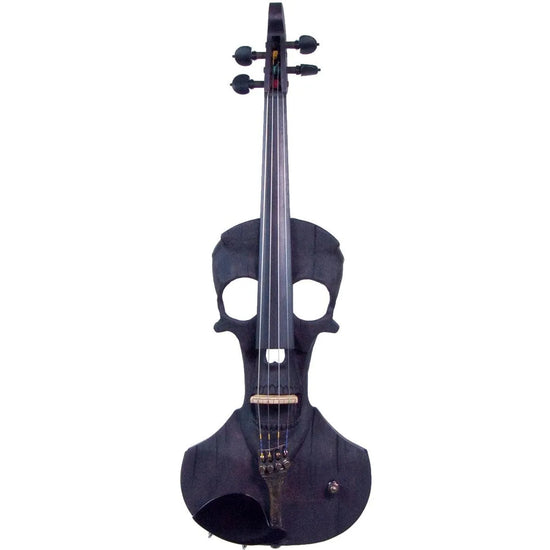 Stratton Skull Standard 4, Satin Black - Electric Violin Shop