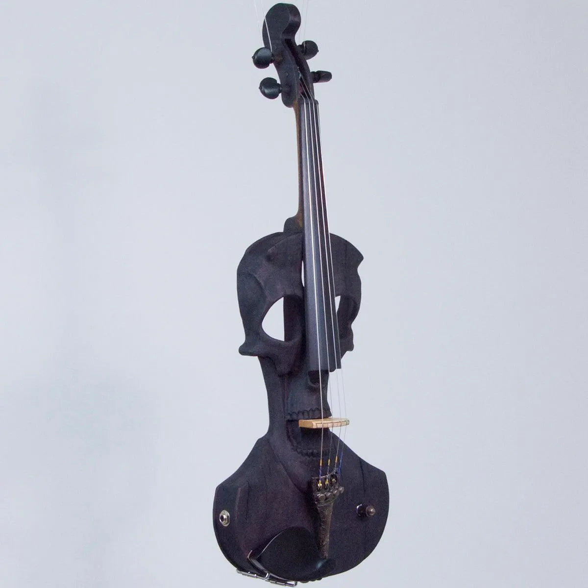 Stratton Skull Standard 4, Satin Black - Electric Violin Shop