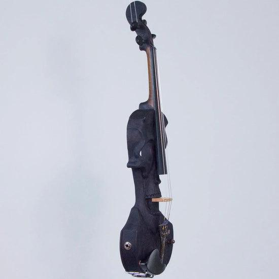 Stratton Skull Standard 4, Satin Black - Electric Violin Shop