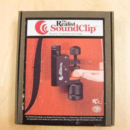 Realist SoundClip Cello Pickup - Electric Violin Shop