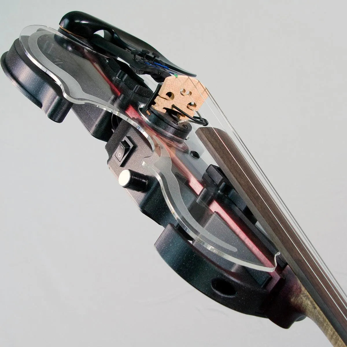 Spectra VLN2 Illuminated Electric Violin, Red - Electric Violin Shop