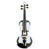 Spectra VLN2 Illuminated Electric Violin, White - Electric Violin Shop