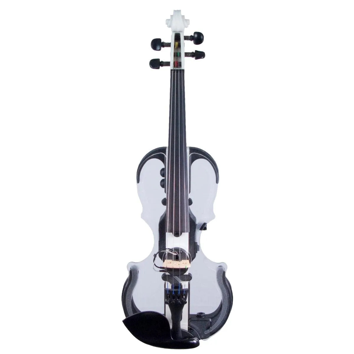 Spectra VLN2 Illuminated Electric Violin, White - Electric Violin Shop