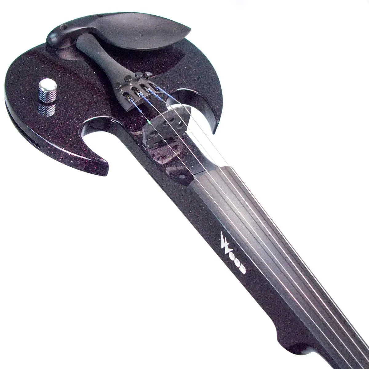 高級 Wood Stingray SV-4 エレキバイオリン 弦楽器 4/4 Wood Violins Stingray SVX4 Pro 4-string electric violin, Black
