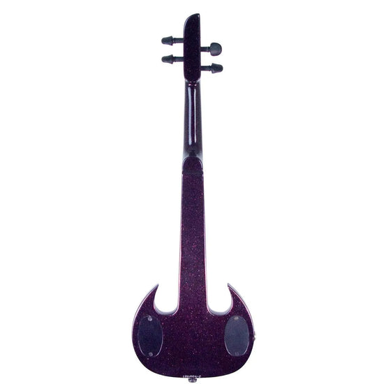 Wood Violins Stingray Pro 4-String Electric Violin, Purple Sparkle Finish - Electric Violin Shop