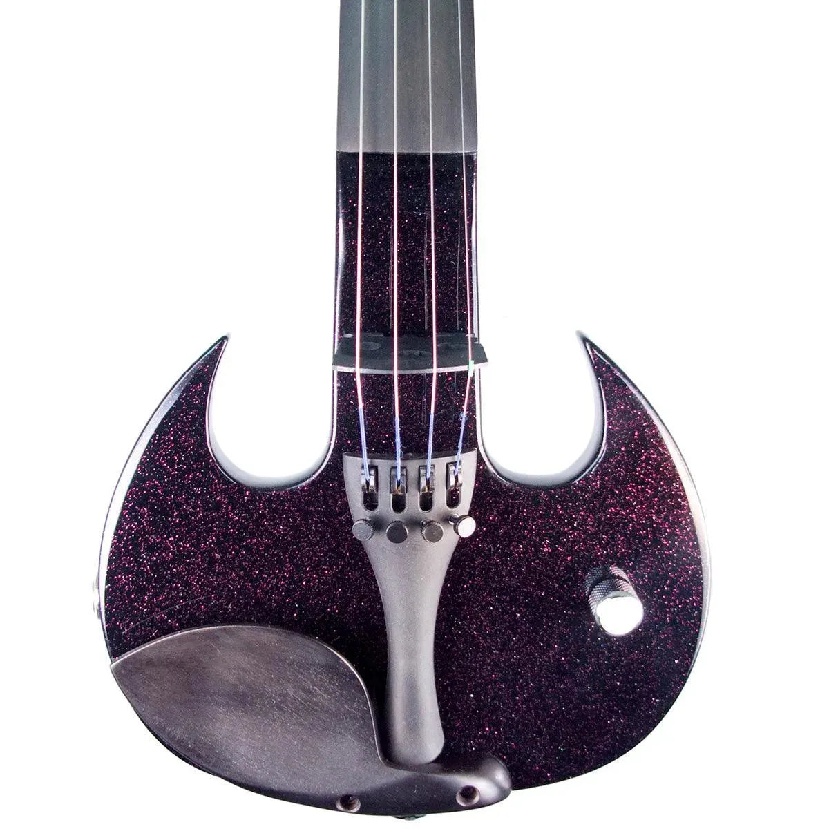 Wood Violins Stingray Pro 4-String Electric Violin, Purple Sparkle