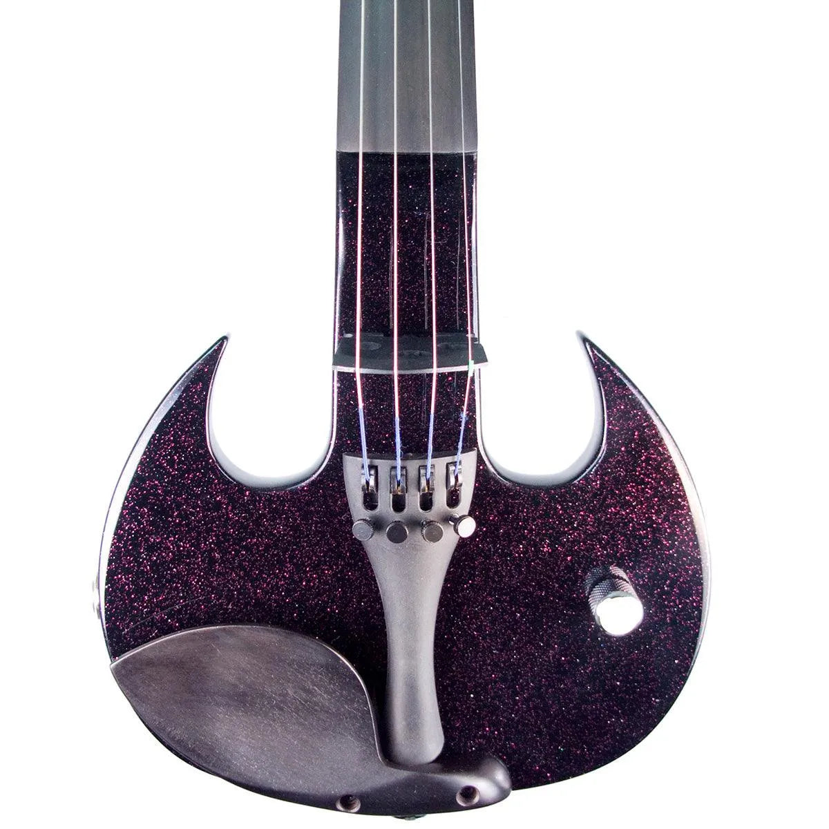 Wood Violins Stingray Pro 4-String Electric Violin, Purple Sparkle Finish - Electric Violin Shop