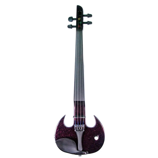 Wood Violins Stingray Pro 4-String Electric Violin, Purple Sparkle Finish - Electric Violin Shop