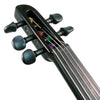 Wood Violins Stingray Pro 5-string electric violin, Purple Lightning custom finish - Electric Violin Shop