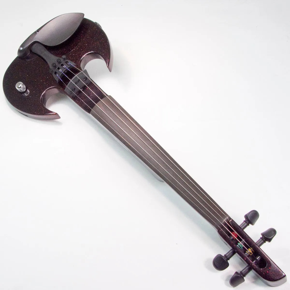 Wood Violins Stingray SVX4 Pro 4-string electric violin, Black Cherry - Electric Violin Shop