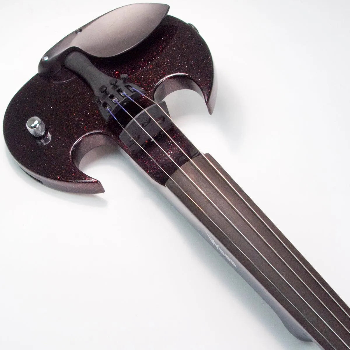 Wood Violins Stingray SVX4 Pro 4-string electric violin, Black Cherry - Electric Violin Shop