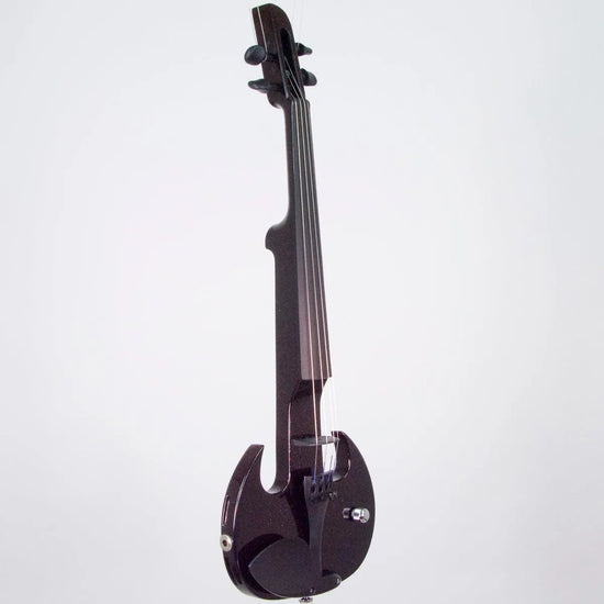 Wood Violins Stingray SVX4 Pro 4-string electric violin, Black Cherry - Electric Violin Shop