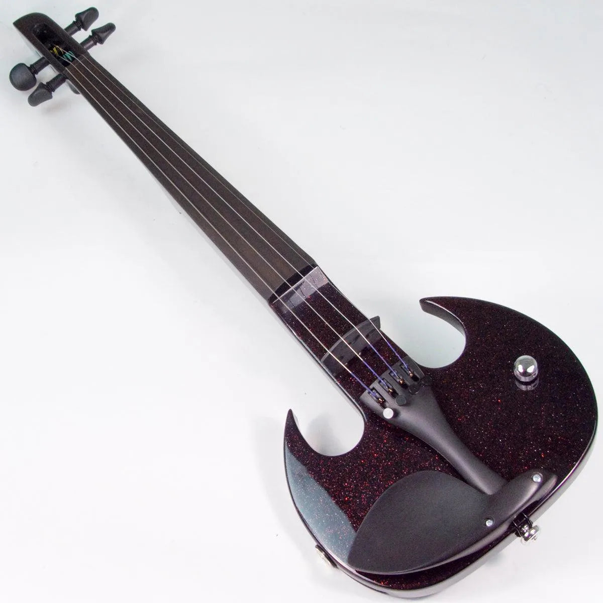 Wood Violins Stingray SVX4 Pro 4-string electric violin, Black Cherry - Electric Violin Shop