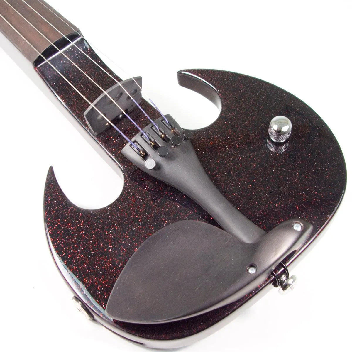 Wood Violins Stingray SVX4 Pro 4-string electric violin, Black Cherry - Electric Violin Shop