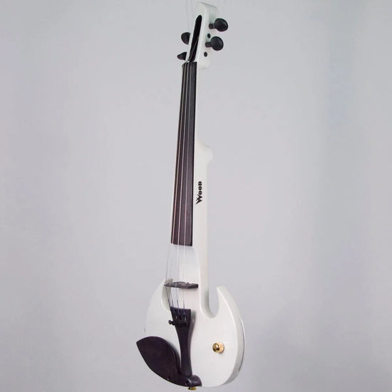 Wood Violins Stingray Pro 4, Pearl White - Electric Violin Shop