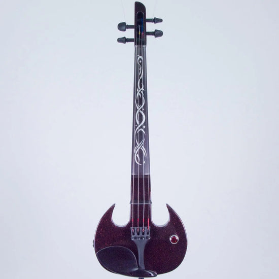 Wood Violins Stingray SVX4 Pro 4-string electric violin, Black Cherry - Electric Violin Shop