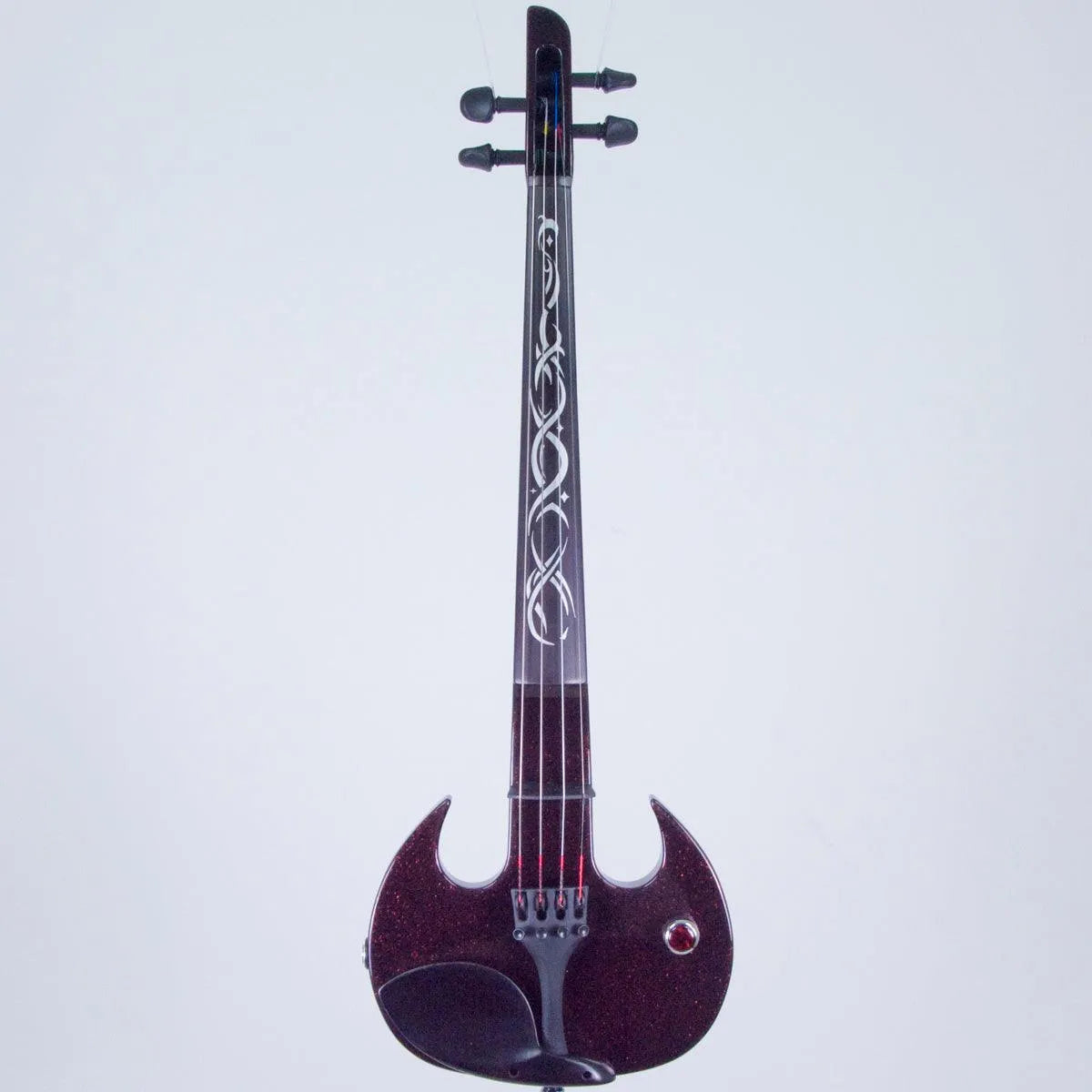 Wood Violins Stingray SVX4 Pro 4-string electric violin, Black Cherry - Electric Violin Shop