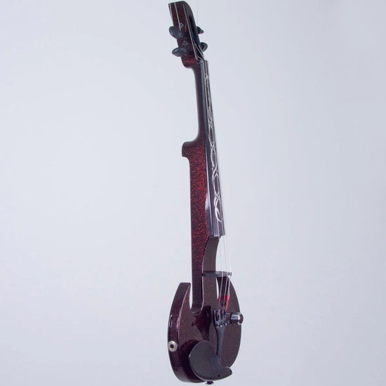 Wood Violins Stingray SVX4 Pro 4-string electric violin, Black Cherry - Electric Violin Shop