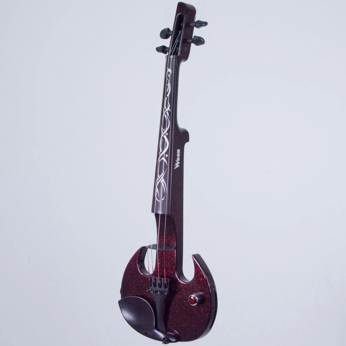 Wood Violins Stingray SVX4 Pro 4-string electric violin, Black Cherry - Electric Violin Shop