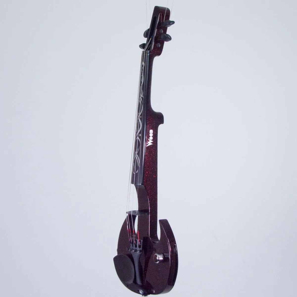 Wood Violins Stingray SVX4 Pro 4-string electric violin, Black Cherry - Electric Violin Shop