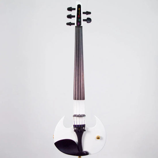 Wood Violins Stingray Pro 5, Arctic Pearl White - Electric Violin Shop