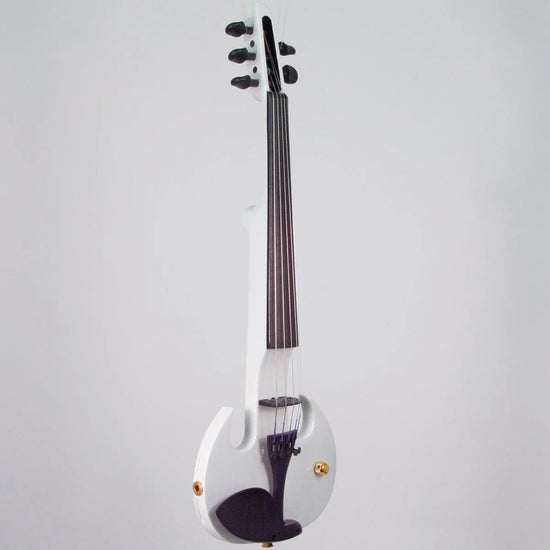 Wood Violins Stingray Pro 5, Arctic Pearl White - Electric Violin Shop