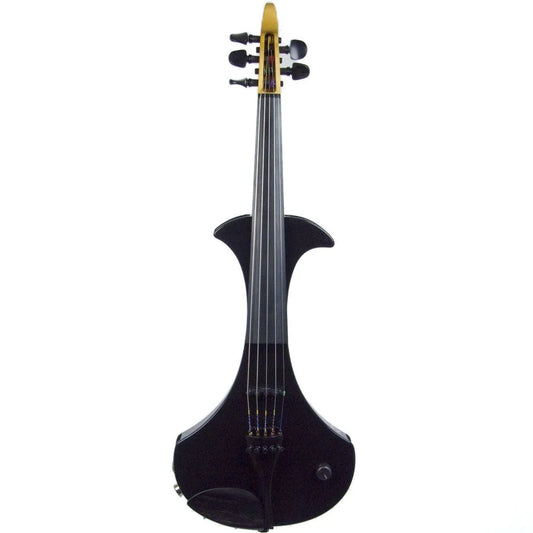 ZETA SV25 Strados Modern 5-string violin, gloss black - Electric Violin Shop