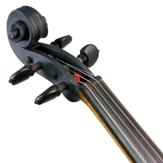 Stratton Gypsy 4-string electric violin, Deep Black finish - Electric Violin Shop