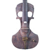 Stratton Skull Standard 5-string fretted electric violin, light driftwood - Electric Violin Shop