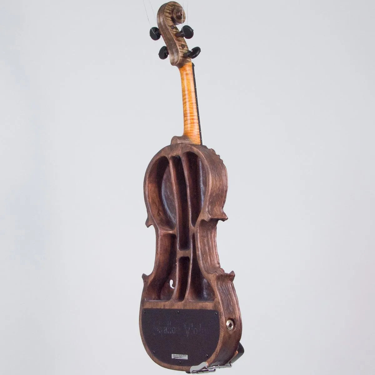 Stratton Gypsy Fretted Electric Violin, with Starfish Designs bridge - Electric Violin Shop