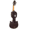 Stratton Skull Semi-Custom 5-string, Deep Cut Flames, black - Electric Violin Shop