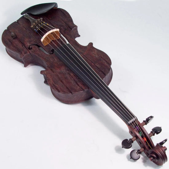 Stratton Gypsy 5-string electric violin, Dark Mahogany - Electric Violin Shop