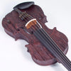 Stratton Gypsy 5-string electric violin, Dark Mahogany - Electric Violin Shop