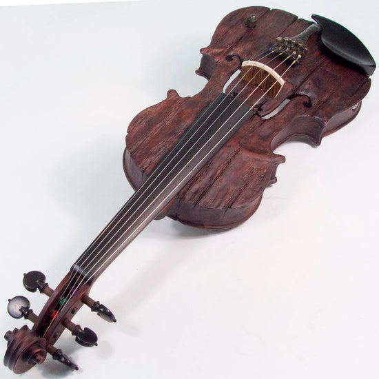 Stratton Gypsy 5-string electric violin, Dark Mahogany - Electric Violin Shop