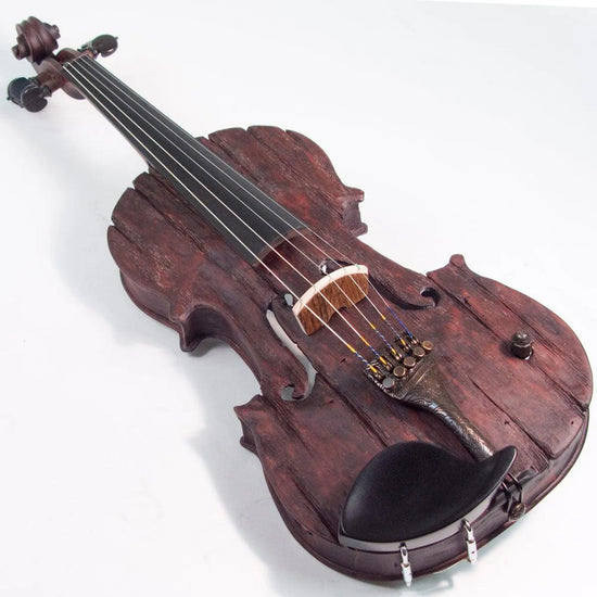 Stratton Gypsy 5-string electric violin, Dark Mahogany - Electric Violin Shop