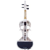 Stratton Skull Standard Electric Violin, Shipwreck White - Electric Violin Shop